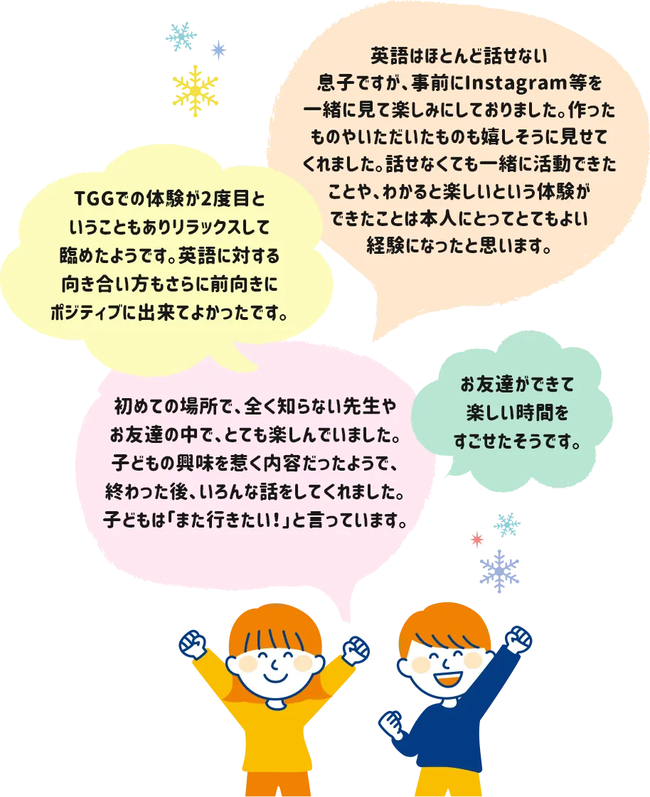 昨年度参加者の声
